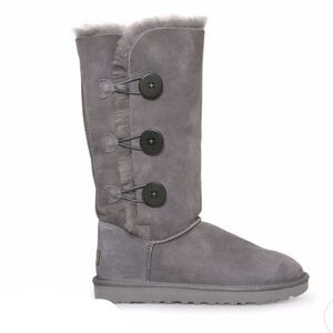 Tall Three Button Wrap Bailey UGG Boots 🩶